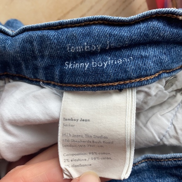 Anthropologie M.I.H. Tomboy Ankle Jeans - Picture 9 of 9